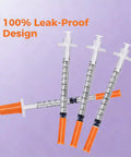 Go-To Ultra Fine 31G 5/16 Inch Syringe Needles, 1ml Capacity, Individually Wrapped And Sterile, Durable Lab Refilling Supplies, 100 Pack For Fast Refills And Heavy-Duty Lab Use, leak-proof design