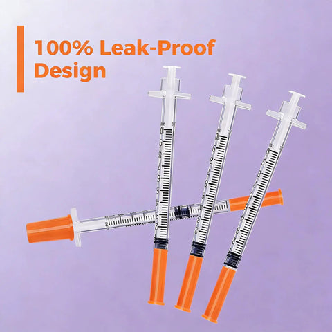 Go-To Ultra Fine 31G 5/16 Inch Syringe Needles, 1ml Capacity, Individually Wrapped And Sterile, Durable Lab Refilling Supplies, 100 Pack For Fast Refills And Heavy-Duty Lab Use, leak-proof design