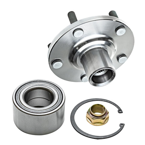 Front Wheel Bearing Hubs Pair For 1992-2003 Toyota Camry 2.2L 2.4L, 1999-2003 Toyota Solara 2.2L 2.4L, 1999-2003 Lexus RX300 AWD 5-Lug Durable Front Hub Assembly Replacement, hub and bearing components