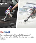 Beast Cordless Handheld Vacuum for Car and Boat Cleanups with 115 AW Suction Two Modes and Up to 50 Minutes Run Time