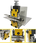 V Cut PCB Cutting Machine With Limit Module Upgraded Groove Cutter For PCB Boards And LED Light Panels 240mm width metal cutter