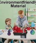 Desktop 3D Printer Filament Maker That Recycles PET Bottles Into Smooth Cord, Featuring Dead Simple Auto Heating And Sweet Adjustable Settings For Thrifty Creators Demanding Knockout Quality Output being used by children in a creative setting.