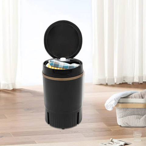 Compact Portable Mini Washer With Peppy 260W Motor And Blue Light Sterilizer For Gym Rats Babies And Quick Towel Swaps Ipx4 Rain Ready Build Includes Easy Drain Basket Total Laundry Game Changer For Dorms Condos And Tiny Home Kitchens