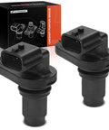 2 Pack Camshaft Position Sensor Replacement for Infiniti and Nissan Fits EX35 FX35 G25 G35 JX35 M35 M35h Q50 Q70 QX60 2006-2019 V6 3.5L and 2.5L Engine Models Plug and Play High Quality CPS Sensor, black plastic