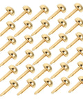 DIY Craft Fasteners Set 100 Piece Miniature Nails For Scrapbooking, Card Making, Jewelry Projects And Home Decor Hinges