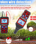 Underground Cable Locator And All In One Wire Tracker Tool With Circuit Tracer And Pipe Detector displayed in use on grass.