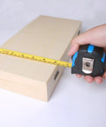 Measuring box with tape from 40 Piece All Purpose Tool Kit For Home Garage Office And Dorm Use Durable DIY Ready Handyman Set