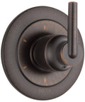 Trinsic Oil Rubbed Bronze Shower Diverter Trim Kit With Six Function Diverter Valve Three Independent Positions And Three Shared