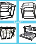 T Slot Aluminum Extrusion Profile For 3D Printer Parts And CNC DIY Black 600mm By 4 Pack Built To Last frames and workbenches