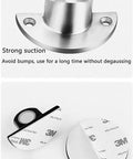 Stunning Red Bronze Hidden Magnetic Door Stop That Keeps Floors Clean And Slams At Bay For Homes, Hotels, And Offices With Nail-Free Installation, showing a strong suction round base design.