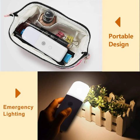 Cordless Motion Sensor Light Indoor Dimmable LED Night Light With 2000mAh Rechargeable Battery used in bag and for lighting plants