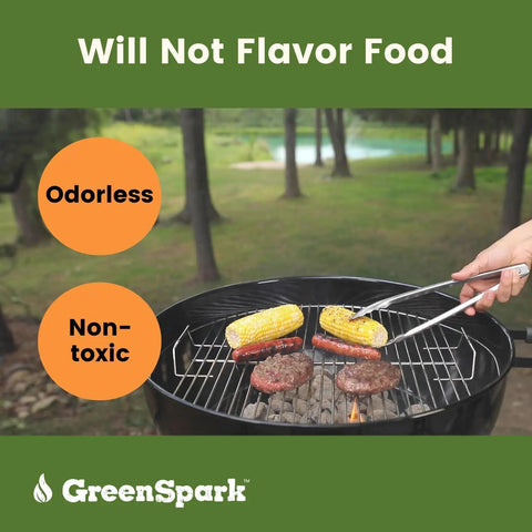 Grill outdoors with Natural All Weather Fire Starters For Grill, Fire Pit, Campfire And Pizza Oven, Eco Friendly Pine Wood Wool