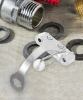 Replacement Epee Socket Bracket For Fencing Training And Repair, stainless steel head support with washers
