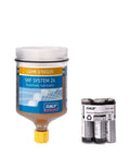 LGHB 2/SD125 Dist Greases 10 Pack For Bearings And Machinery with SKF System 24 lubricator and batteries