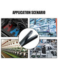 Application scenarios with Helical Gear Rack 1.5M With Straight Teeth For CNC Transmission shown in manufacturing setup