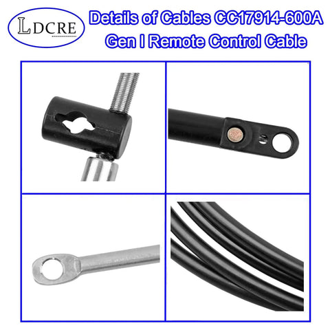 14Ft Boat Throttle And Shift Cable Set For Outboard Remote Control Fits Mercury MerCruiser Mariner And Force 1965 To Present 2 Pack Beefed Up Heavy Duty Replacements For Smooth Shifts