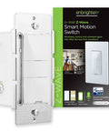 Z Wave Smart Motion Sensor Light Indoor With Auto On Auto Off Occupancy And Vacancy Modes Hub Required package and switch