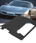 Heavy Duty Abs Battery Box Cover For C5 Corvette 1997 To 2004 on a silver car; robust design, durable ABS material.