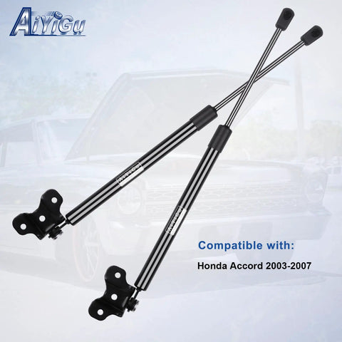 Beefed Up Heavy Duty Front Hood Struts Compatible With Honda Accord 2003 2004 2005 2006 2007 Front Lift Supports Gas Springs