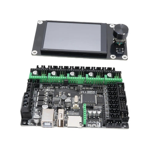Level Up Your 3D Prints With This Lightning Fast 32 Bit STM32F407VET6 Control Board Boasting A Crisp 3.5 Inch Color Touchscreen And Easy Hookup Setup For Ender 3 V2 Pro Plus Klipper Support