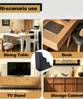 Keep Your Walls Pristine With These Tough Black Metal Corner Protectors Featuring Rust Resistant Build And Slick Smooth Edges For 3.7 Inch Wall Edge Shield Four Pack displayed on different furniture.