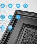 Close-up of Dope Matte Black 3D Wall Panels Diamond Pattern Kit showing features and texture, made of lightweight PVC.