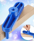 Bulletproof Center Finder And Scriber Tool Set For Woodworking Marking Gauge Positioning Ruler solid ABS construction on wood