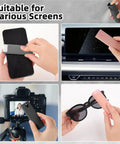 3 In 1 Screen Mist Cleaner Kit With Built In Spray And Microfiber Cloth cleaning phone, car screen, camera lens, sunglasses