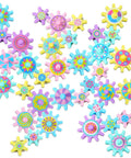 Colorful 36 Piece Magnetic Gear Set For STEM Learning And Hands On Magnetic Construction Toy With Interchangeable Spin Gears