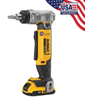 20V Max PEX Expander Tool Kit For 1 Inch Tubing With Automatic Rotating Head cordless tool with USA flag label