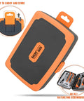 Case for 68 In 1 Ratcheting Screwdriver Set With Magnetic Bits Rotatable Ratchet Handles Extension Bar And Sockets