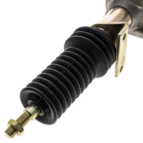 Steering Rack And Tie Rod End Kit For Ranger XP 570 900 1000 Crew UTV Replacing OEM 1823902 7061138 7061053 7061054 Fits 2013 2019 Ranger XP 900 2015 2017 Ranger Crew 900 2017 2018 Ranger XP 1000 black rubber steering rack boot with metal mounting bracket and threaded end