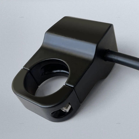 12V Waterproof Handlebar Switch For Motorcycles And ATVs UTVs And Scooters, Universal 7/8 Inch (22mm) Fit, front view, aluminum body