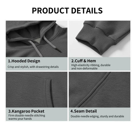 Product details featuring hooded design, cuff and hem, kangaroo pocket, seam detail of the Sexy And I Tow It Vintage Funny Camping RV Camper Truck Hoodie For Women Cozy Fleece Sweatshirt For Outdoor Lovers Road Trip Ready Gear That Stands Out On Campsites And Everyday Adventures.