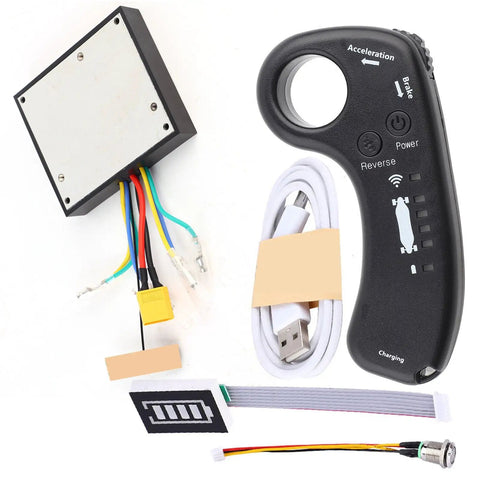 Electric Skateboard Dual Drive Esc Replacement With Remote Control For Longboards And Riders High Power Performance Upgrade