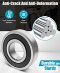 Heavy Duty Bearing And Seal Replacement Kit For LG Front Load Washers WM3170 WM3370 WM3485 with anti-crack features.