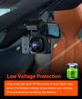 5 Level Adjustable Dash Cam Hardwire Kit No Brainer Install With Parking Mode And 14 Foot USB C Cable Low Voltage Protection