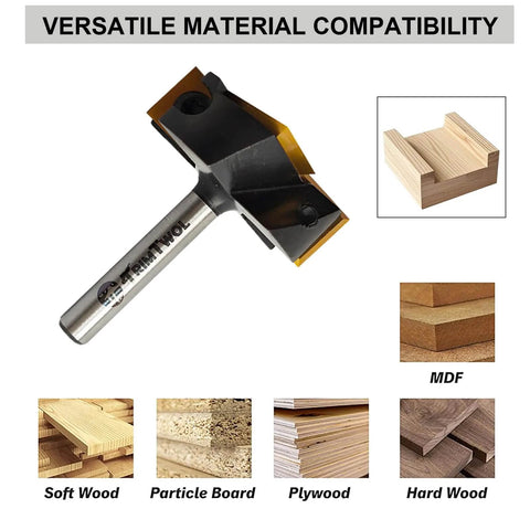 Slab Surfacing Router Bit 1/4