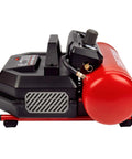 Compact 1.5 Gallon Oil Free Portable Air Compressor For DIY Projects Delivers 1.5 CFM At 90 PSI And 125 PSI Max With A 0.75 HP Motor