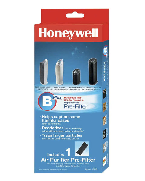 Odor Busting Air Purifier Replacement Pre-Filter For HRF-B1 B Plus Carbon Filter packaging front view