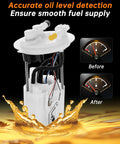 Electric Fuel Pump Module Assembly For Nissan Versa And Versa Note 1.6L L4; Fits 2013-2019 Models; Replaces OE E9100M And Related Part Numbers