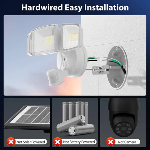 Kickass Led Motion Sensor Floodlight Featuring Three Swivel Heads And Blazing Eleven Thousand Lumen Daylight Burst For Securing Backyards Driveways And Garages While Serving Legit Weatherproof Coverage That Hits Different After Dark