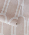 Queen Emma Pink Removable Peel And Stick Wallpaper Self Adhesive Repositionable Art Deco Design No Residue Mess Free Easy Install