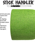Top Notch Cotton Gauze Drumstick Grip Tape Anti Slip Pro Pack Ten Count in green, 1.5x30in, enhances grip for drummers.