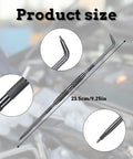 Double Pointed Carbide Scribe Tool Heavy Duty Metal Marking Pen For Welding Glass Ceramics Sheet Metal Badass Precision Etcher 23.5cm size