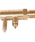 Brass Quick Connect Fuel Line Fitting 8897-6 1/4 Inch NPT Male Thread Marine Tank Side Connector