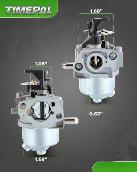Carburetor Replacement Kit For Recycler 22 Inch Lawn Mower And Kohler Xt650 Xt675 Engines With 14 853 68S Carburetor dimensions