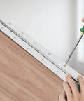 Installing Heavy Duty Piano Hinges Set Of Four, 2 Inch Open Width And 16 Inch Continuous Length, 0.06 Inch Thick Stainless Steel