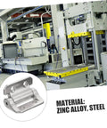 silent corner cabinet hinge made of zinc alloy and steel