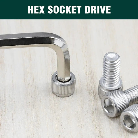 Rock Solid Heavy Duty 1/4 20 X 1.25 Inch Socket Head Cap Screw Bolt in 304 Stainless Steel with Allen hex key drive